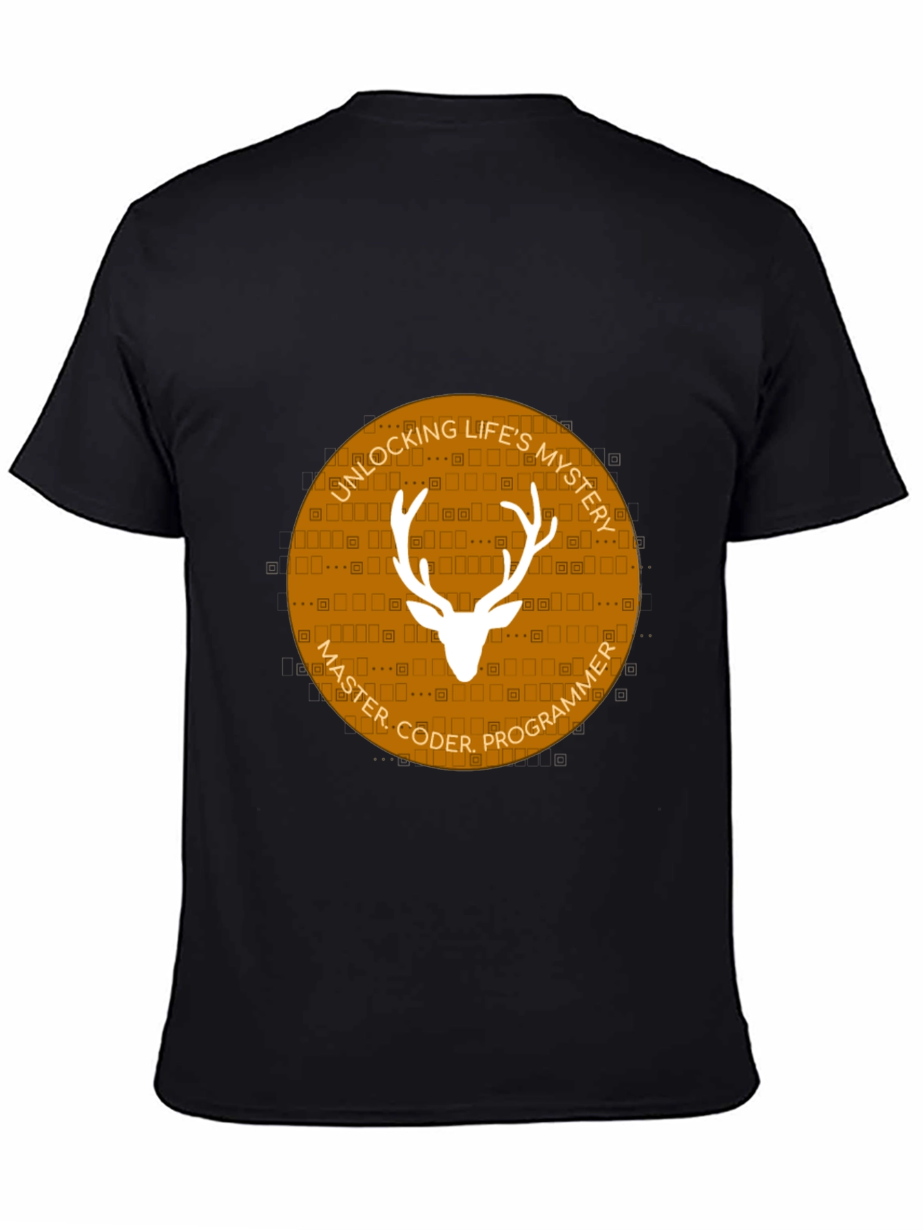 Master Coder Deer Graphic T-Shirt