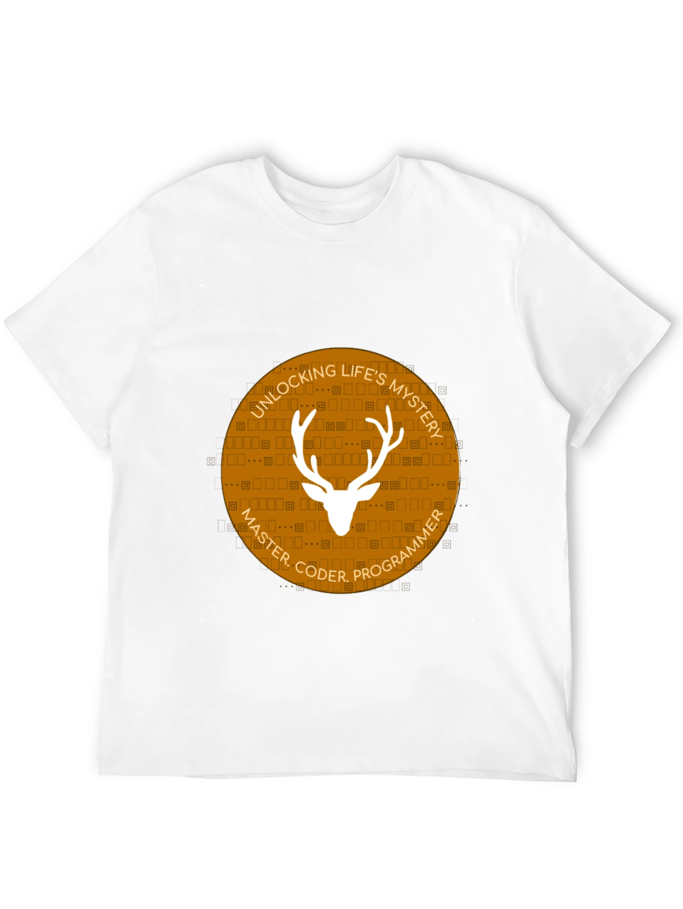 Master Coder Deer Graphic T-Shirt