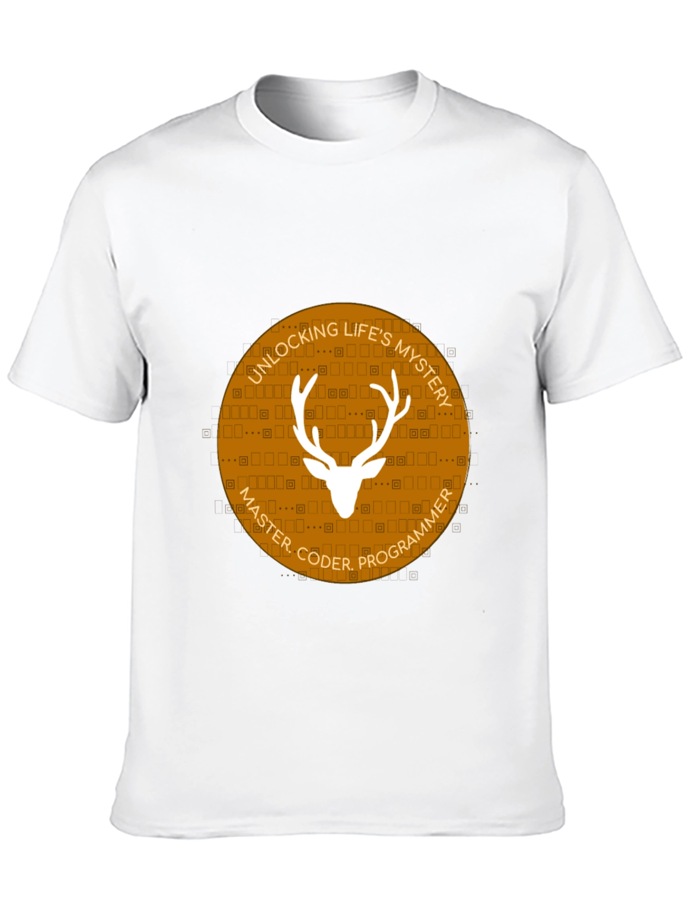 Master Coder Deer Graphic T-Shirt