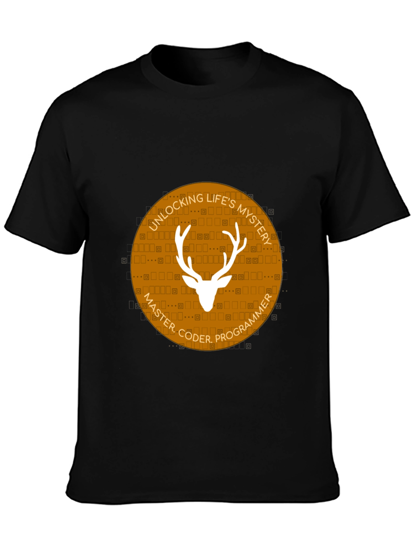 Master Coder Deer Graphic T-Shirt