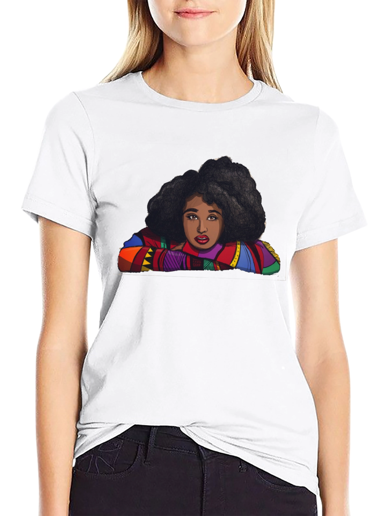 Unique Graphic Print T-Shirt