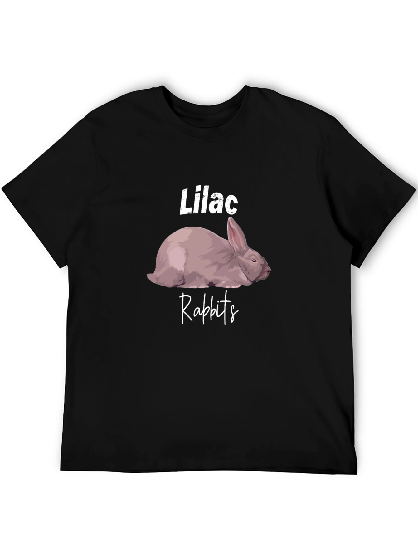 Lilac Rabbit T-Shirt - Cute Animal Tee