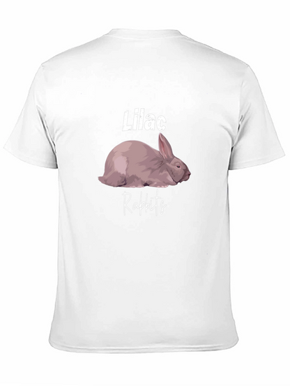 Lilac Rabbit T-Shirt - Cute Animal Tee