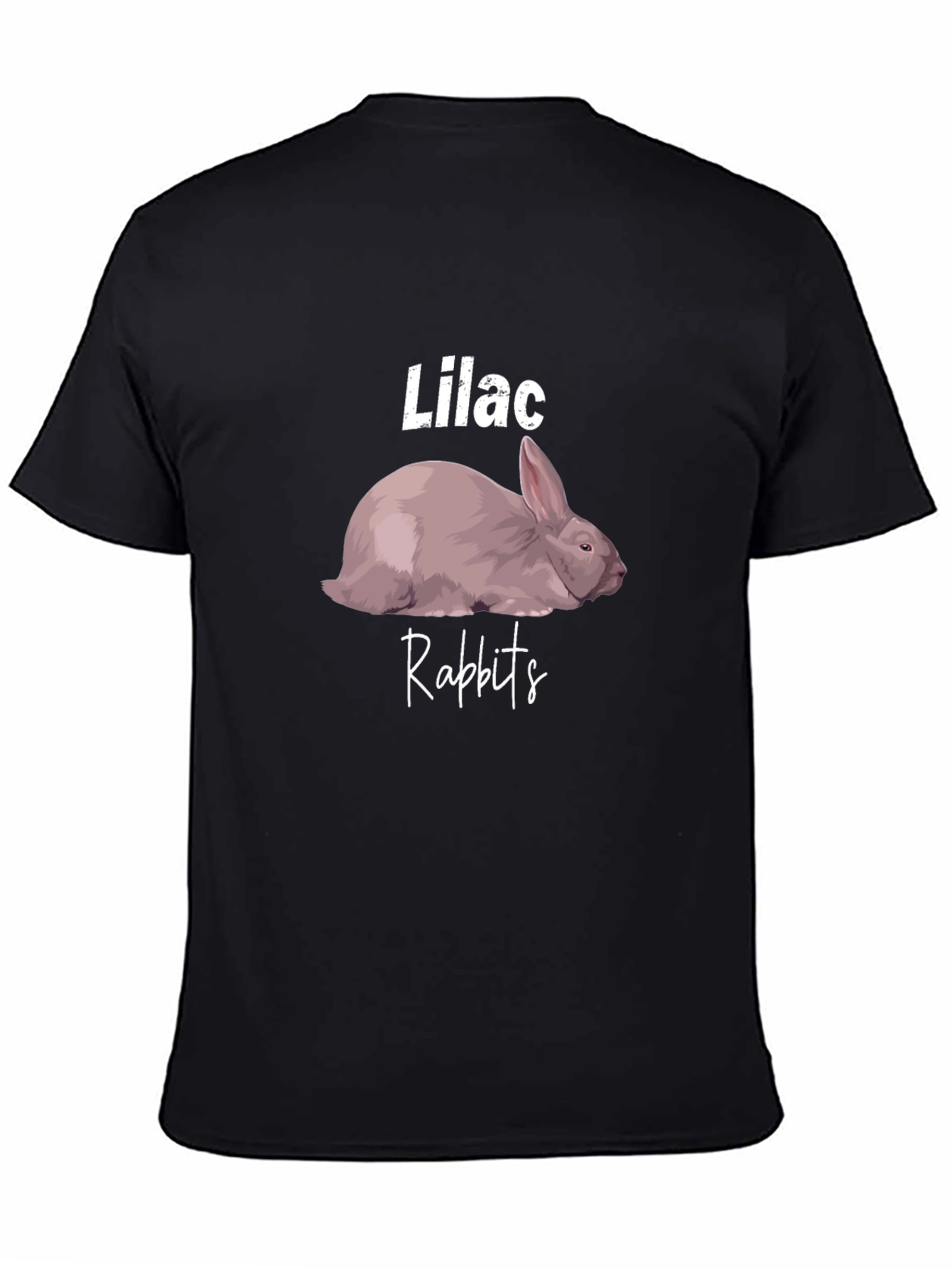 Lilac Rabbit T-Shirt - Cute Animal Tee