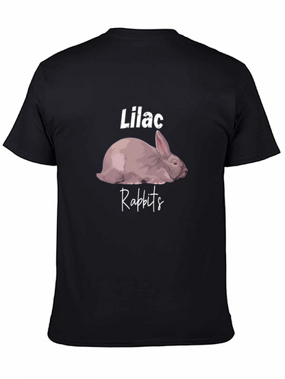 Lilac Rabbit T-Shirt - Cute Animal Tee