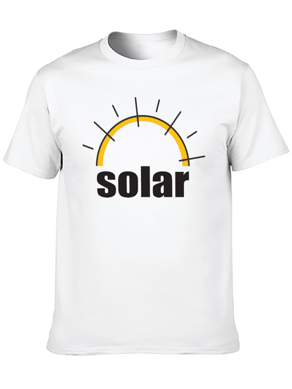 Solar Energy T-Shirt - Stylish Sun Graphic Tee