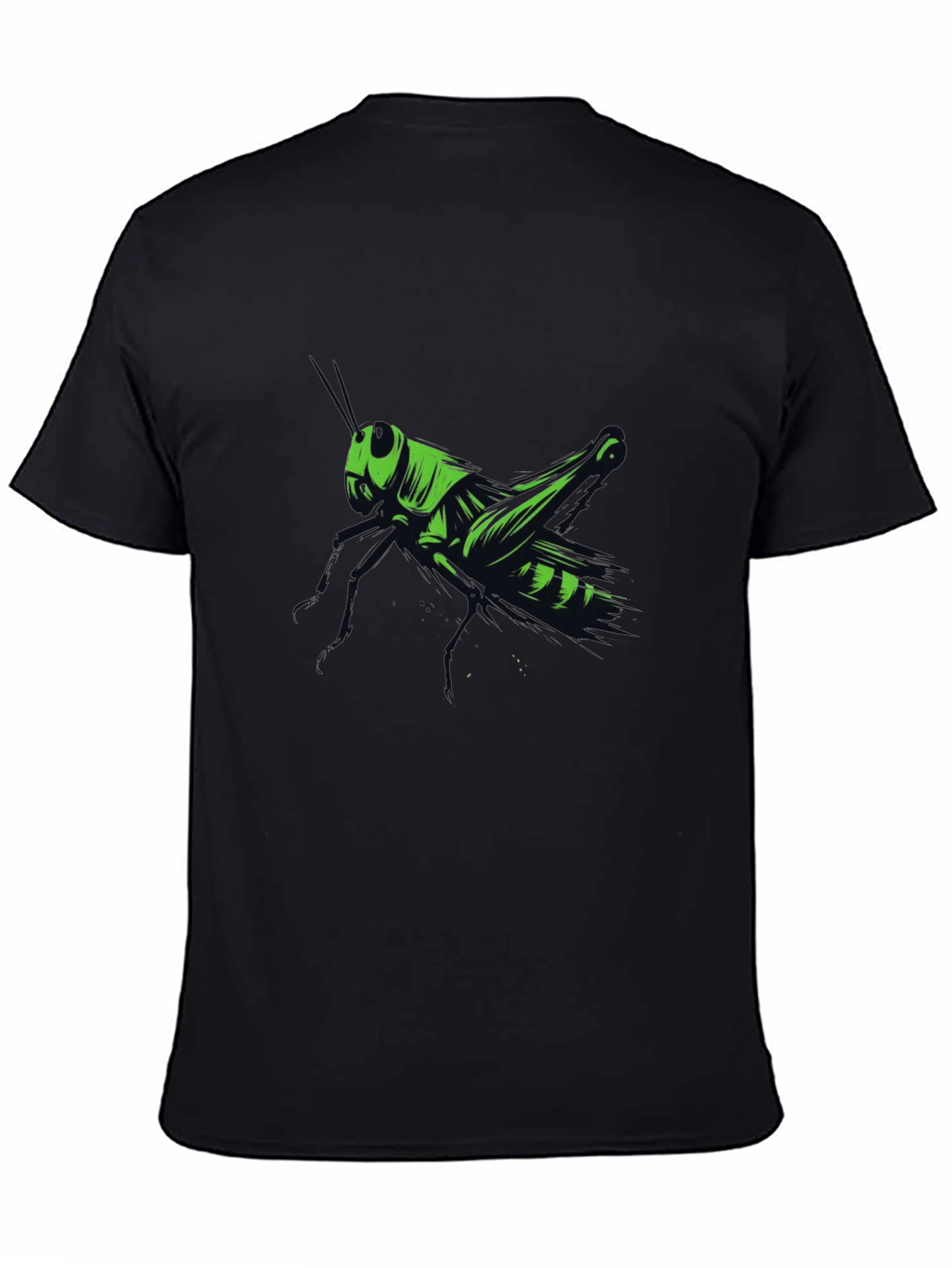 Grasshopper Graphic T-Shirt - Mens Black Tee