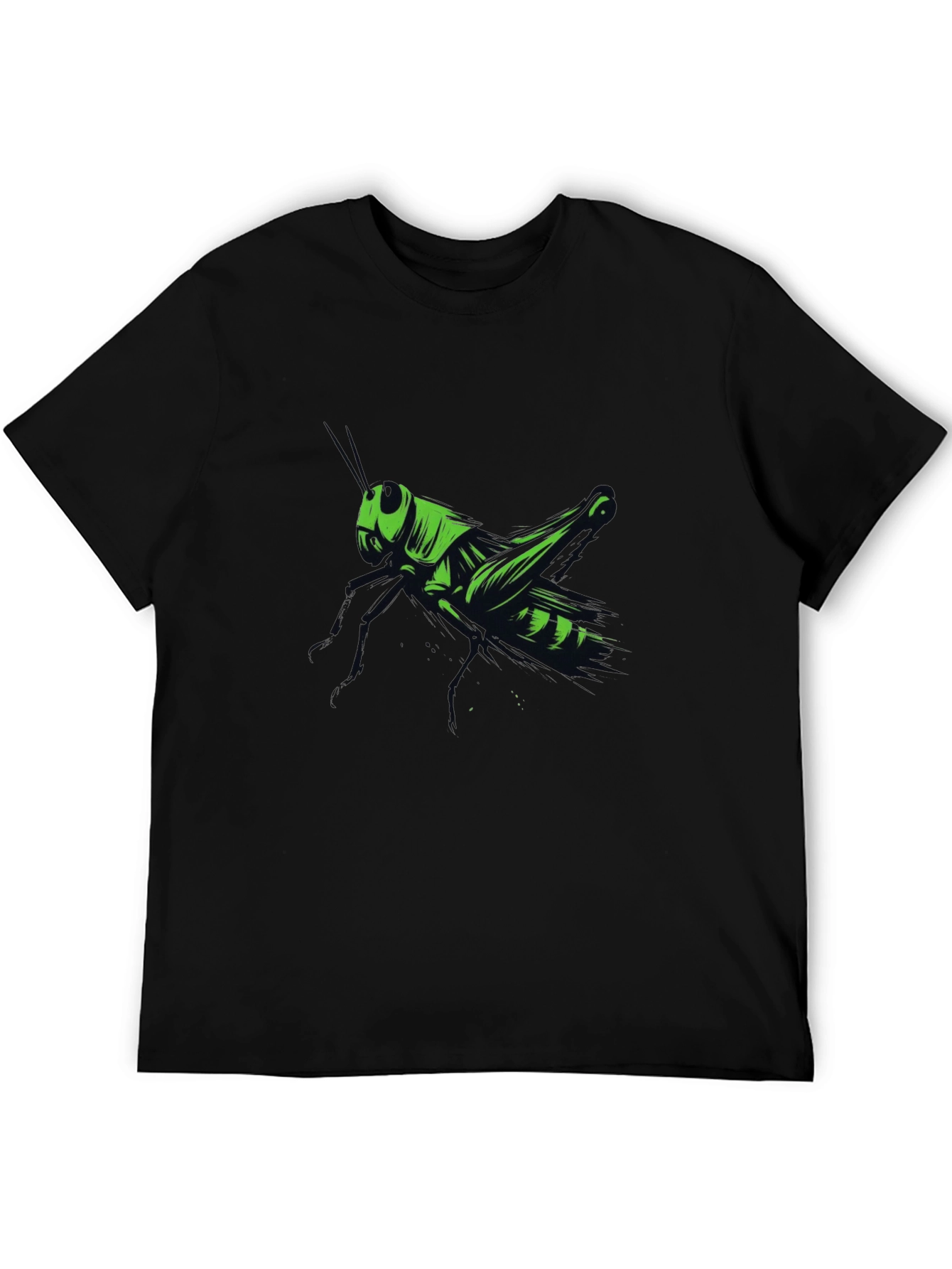 Grasshopper Graphic T-Shirt - Mens Black Tee
