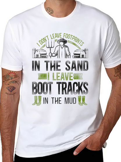 Mud Boot Tracks Graphic Tee