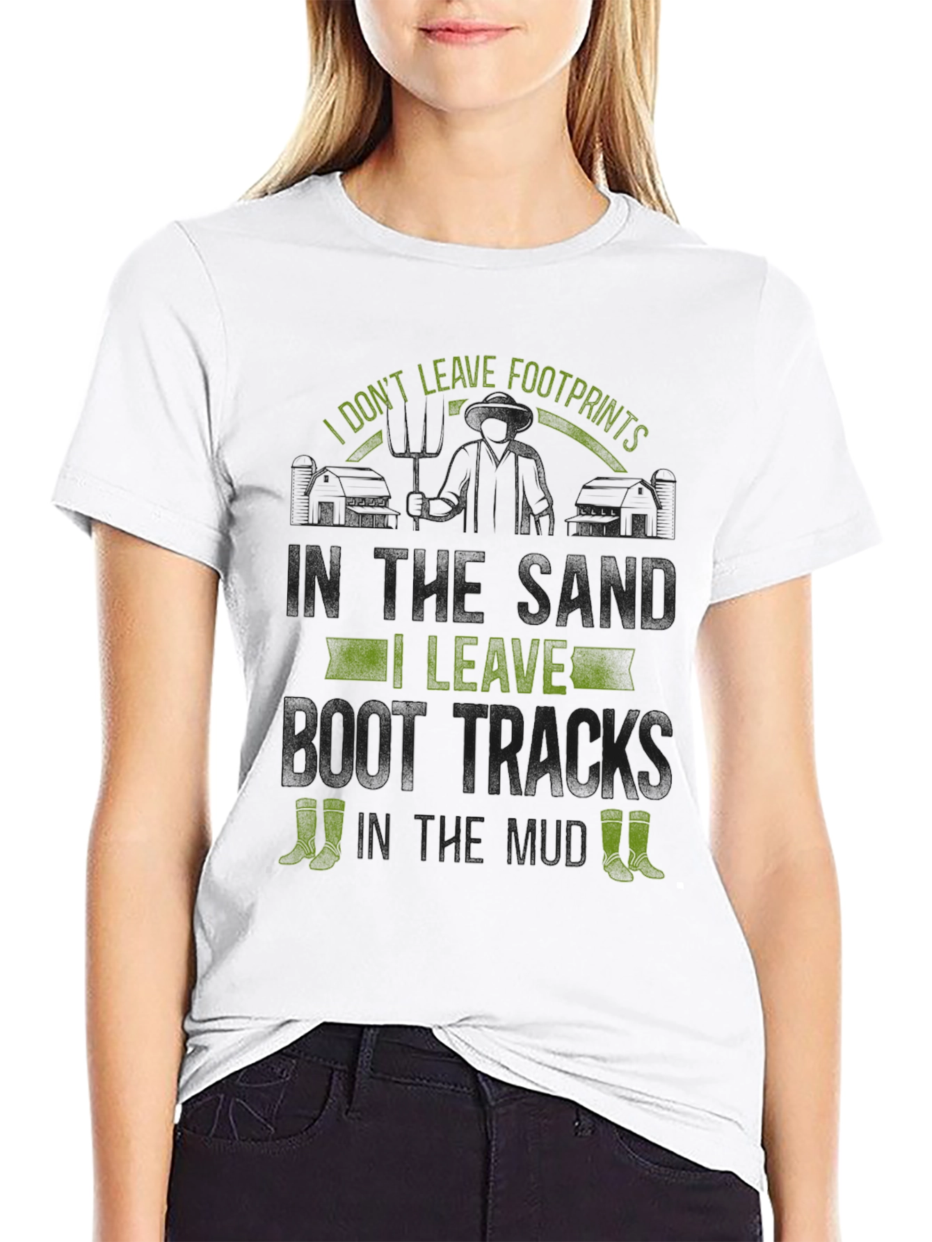 Mud Boot Tracks Graphic Tee