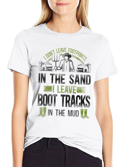 Mud Boot Tracks Graphic Tee