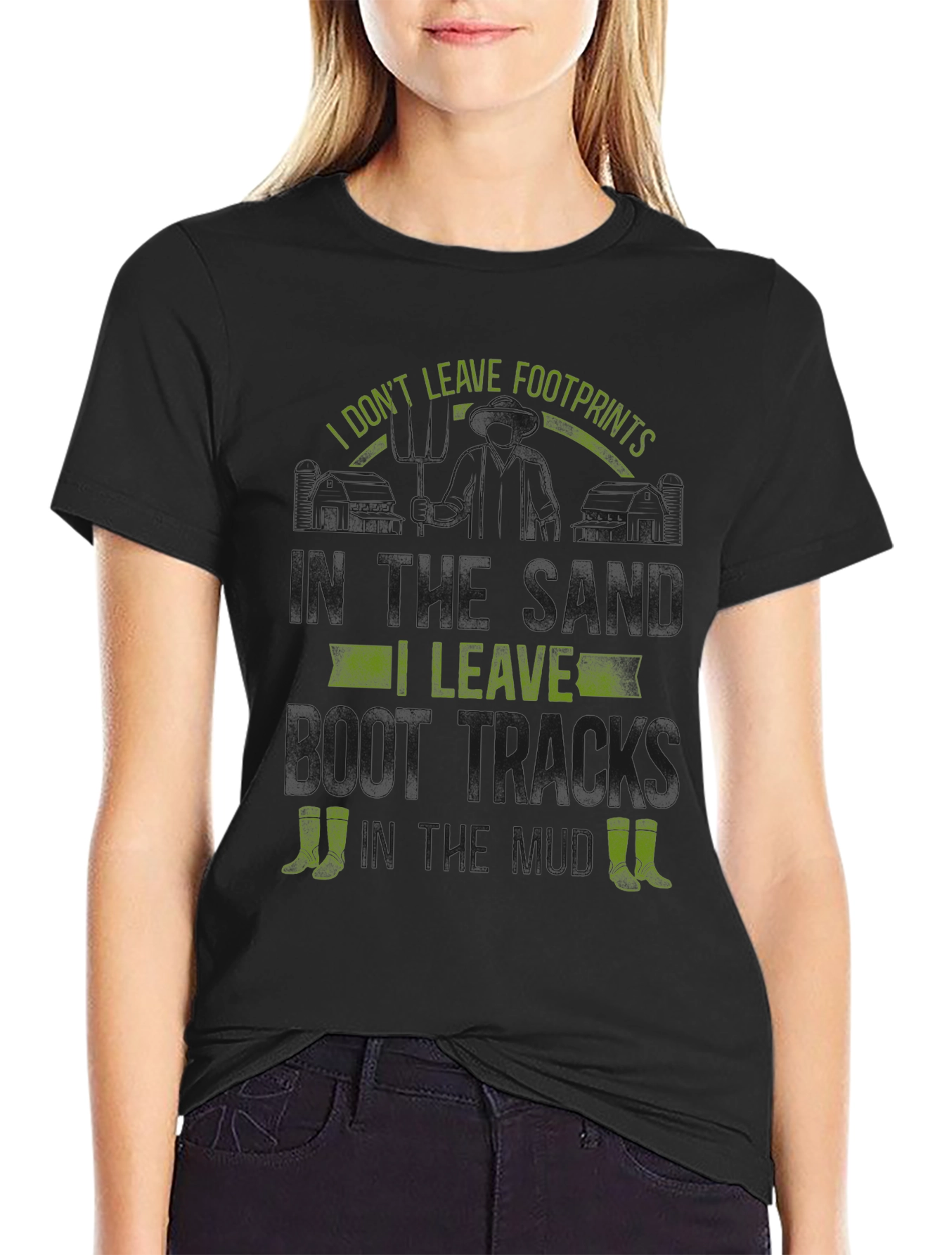 Mud Boot Tracks Graphic Tee
