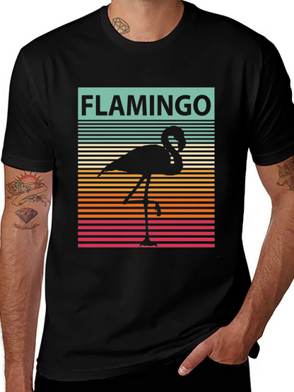 Retro Flamingo Graphic Tee