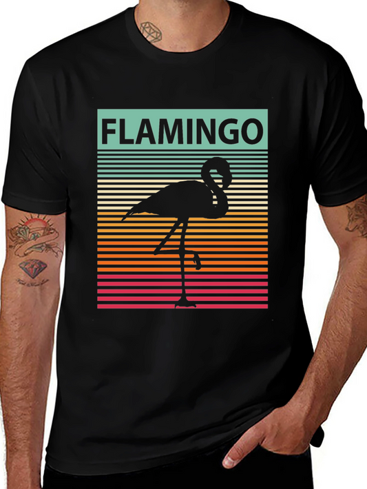 Retro Flamingo Graphic Tee