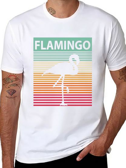 Retro Flamingo Graphic Tee