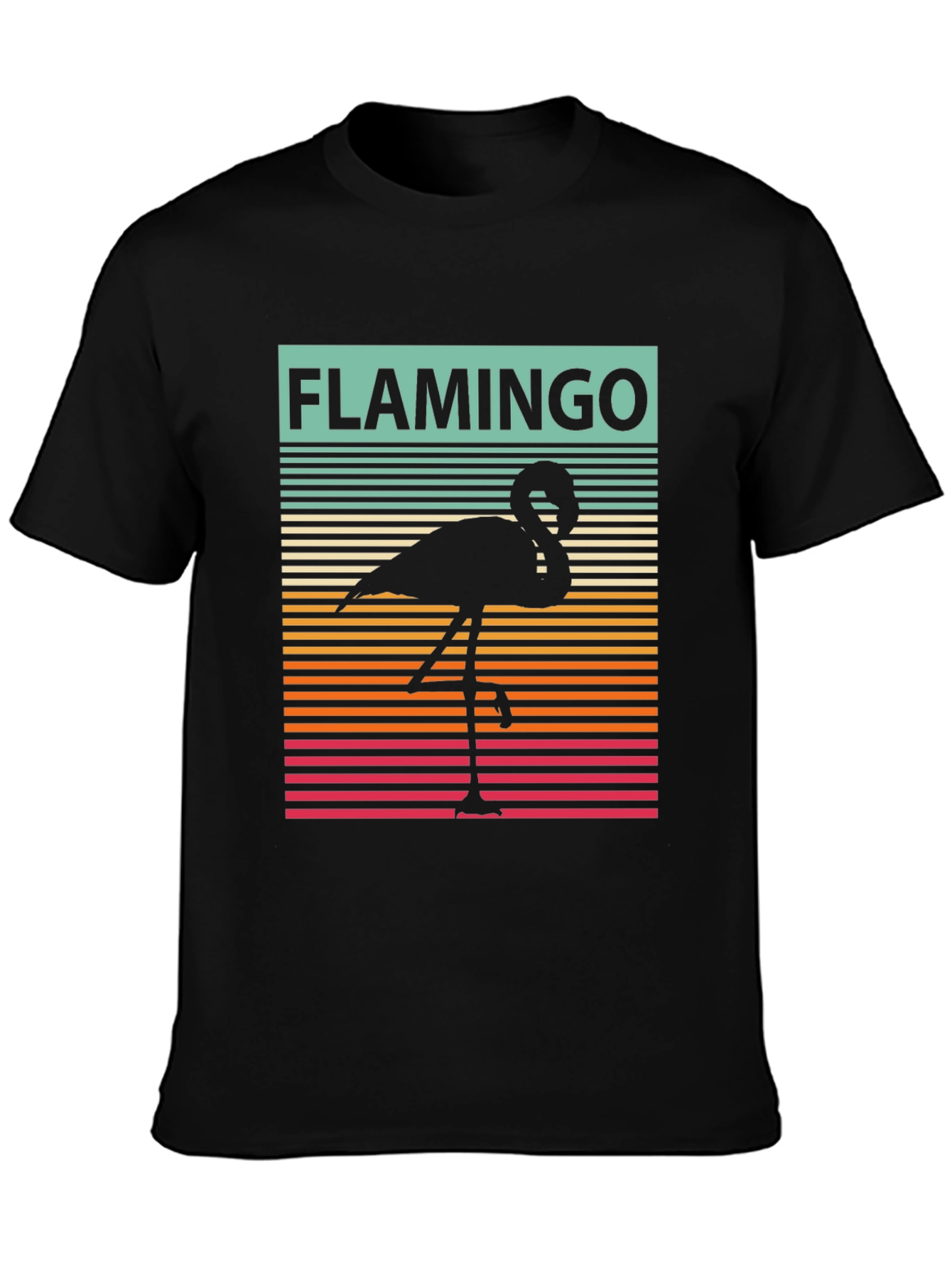 Retro Flamingo Graphic Tee