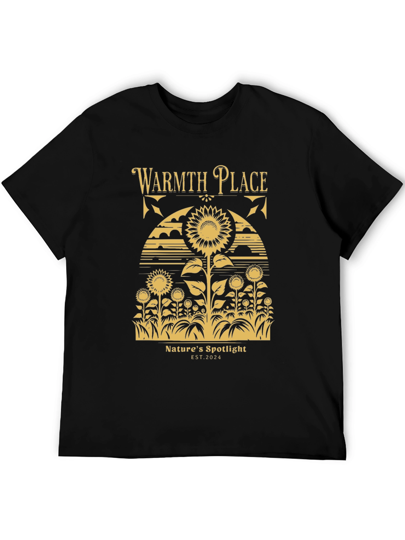 Warmth Place Sunflower Graphic T-Shirt