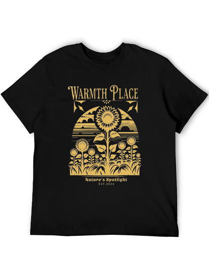 Warmth Place Sunflower Graphic T-Shirt