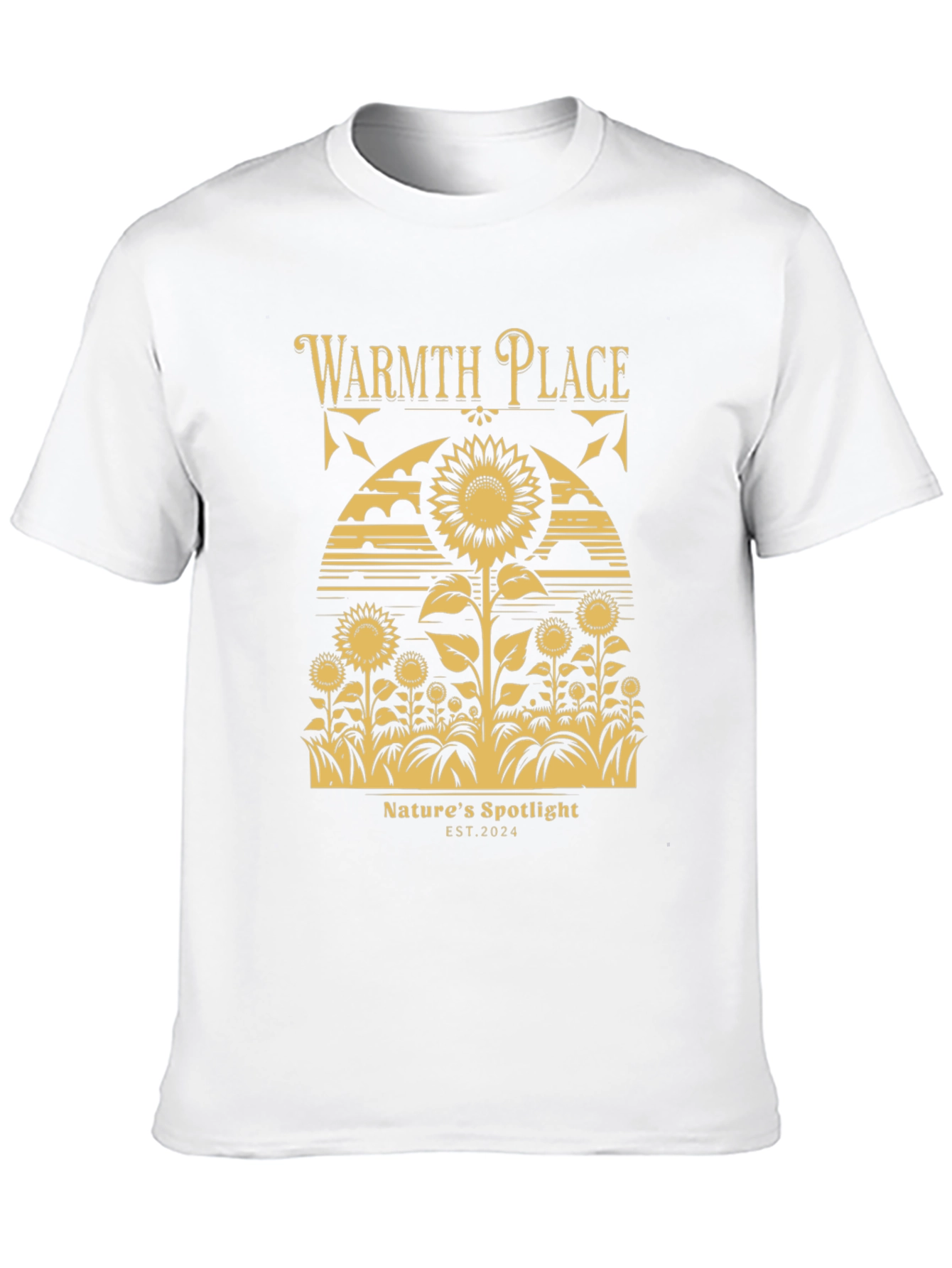 Warmth Place Sunflower Graphic T-Shirt