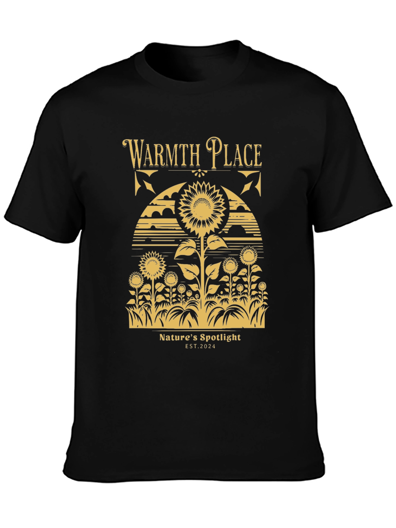 Warmth Place Sunflower Graphic T-Shirt