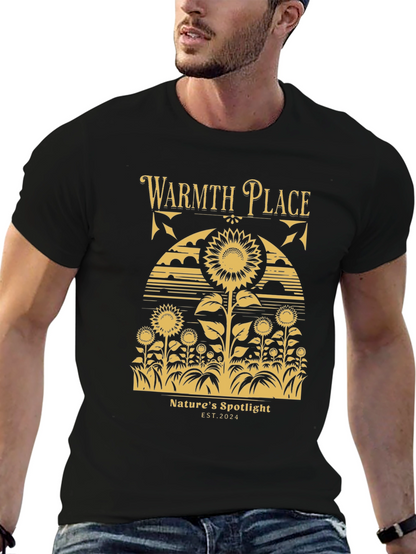 Warmth Place Sunflower Graphic T-Shirt