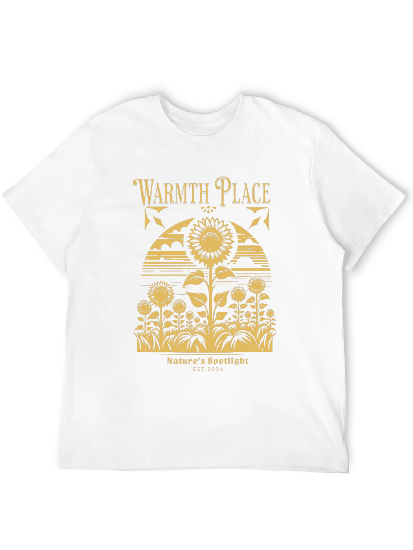 Warmth Place Sunflower Graphic T-Shirt