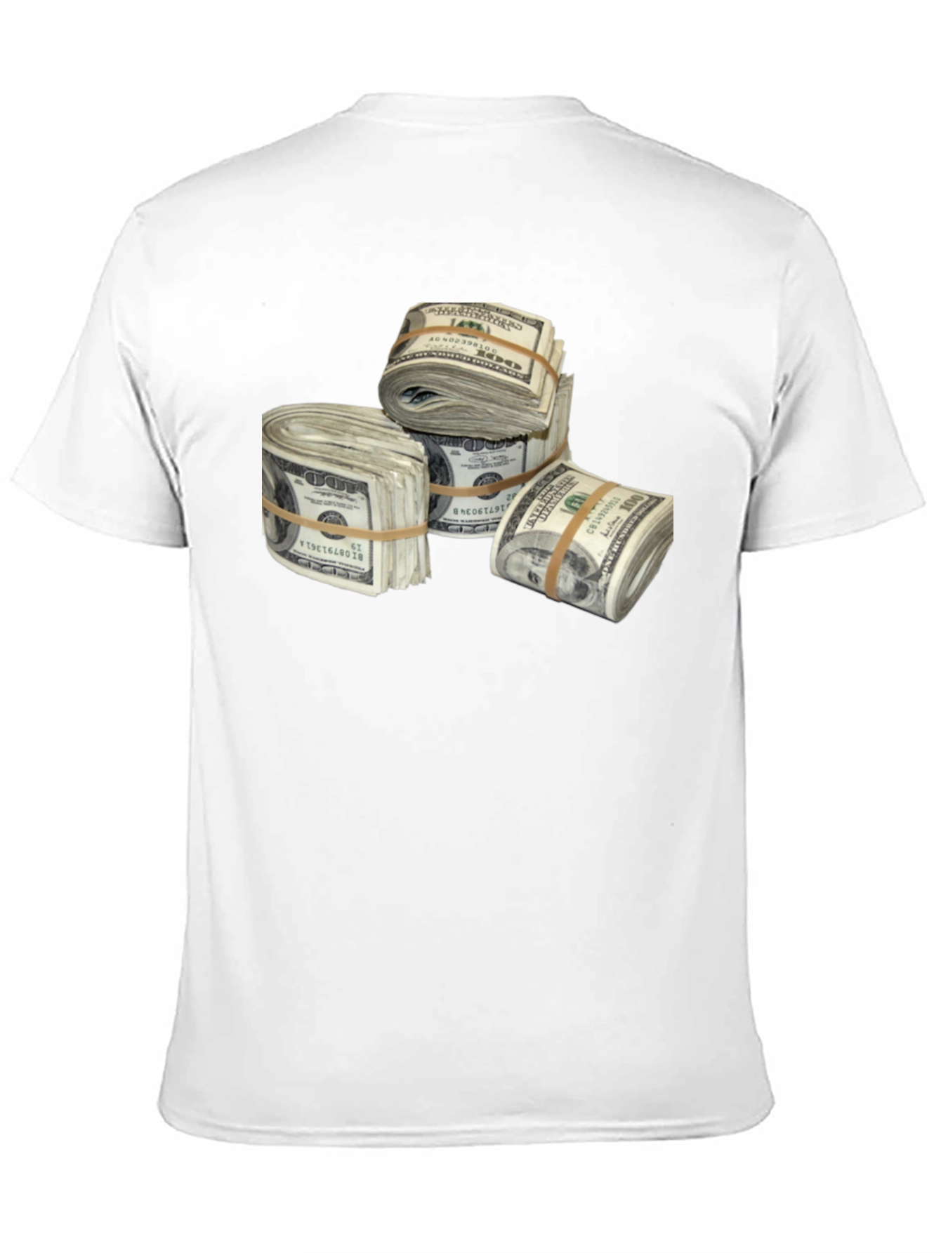 Money Stacks Graphic Tee - Black