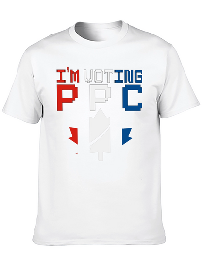 Im Voting PPC T-Shirt Canada Political Tee