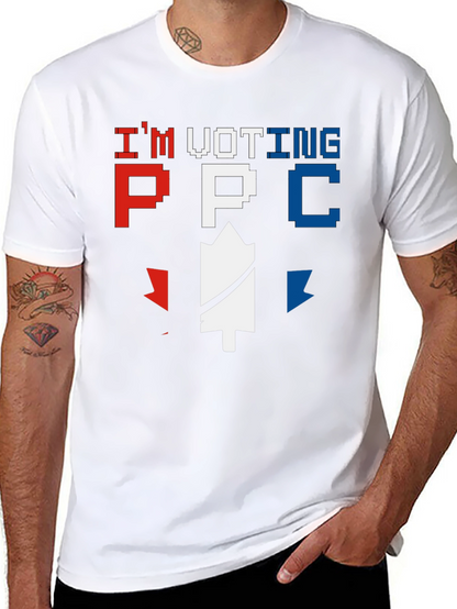 Im Voting PPC T-Shirt Canada Political Tee