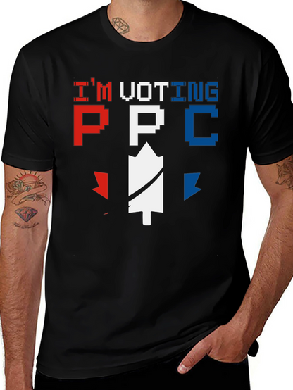 Im Voting PPC T-Shirt Canada Political Tee