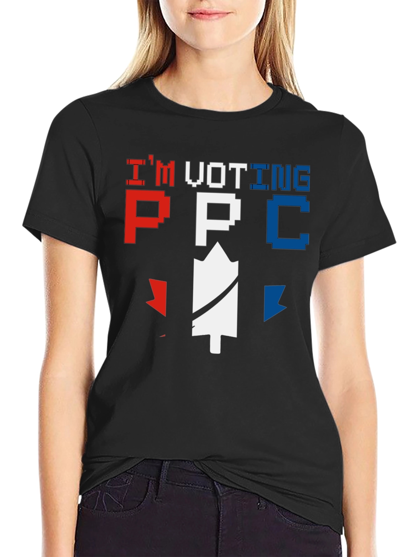Im Voting PPC T-Shirt Canada Political Tee