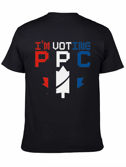 Im Voting PPC T-Shirt Canada Political Tee