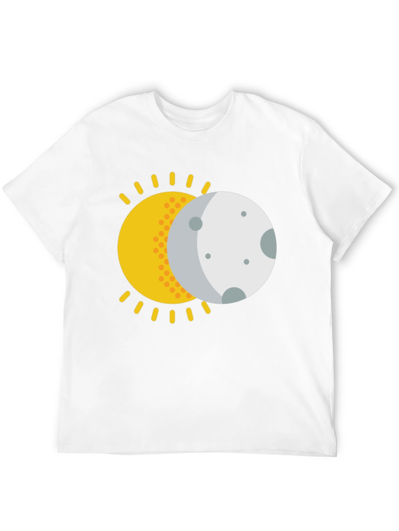 Solar Eclipse Graphic T-Shirt - Black