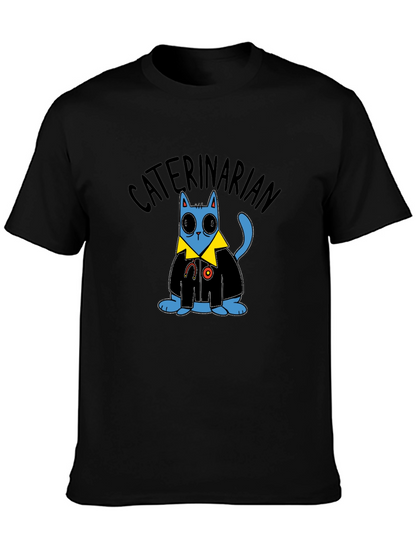 Caterinarian Cat Vet Graphic T-Shirt