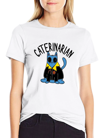 Caterinarian Cat Vet Graphic T-Shirt