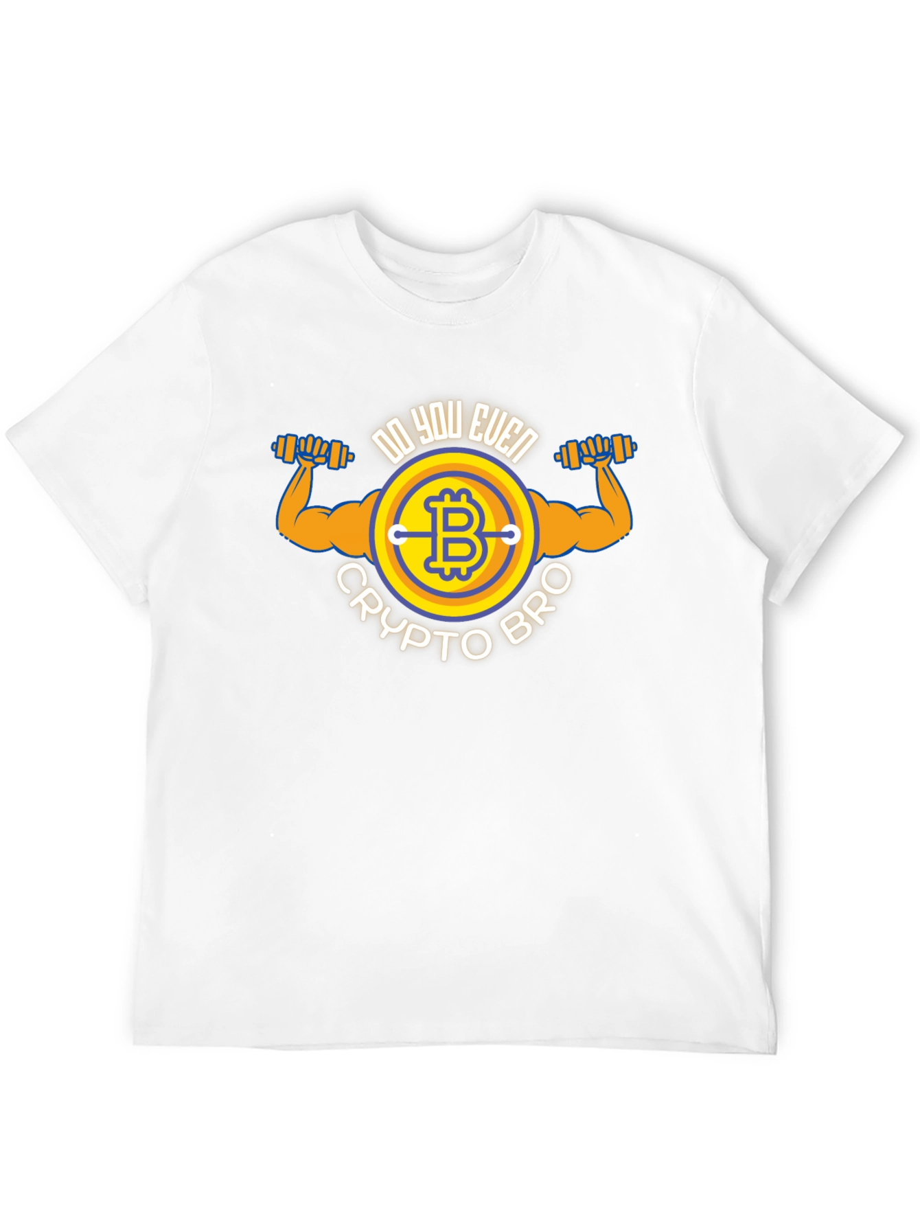 Crypto Bro Bitcoin Graphic T-Shirt
