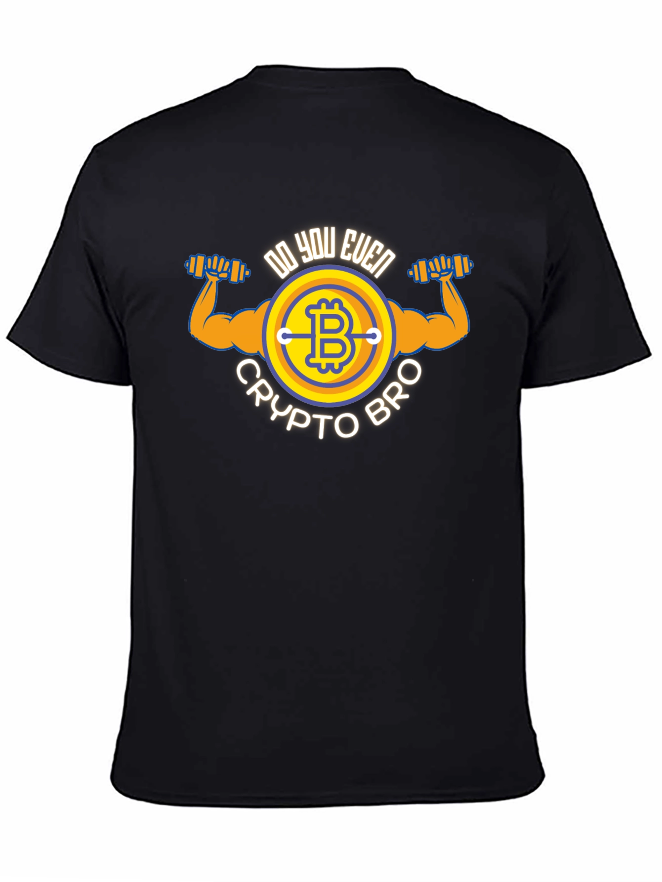 Crypto Bro Bitcoin Graphic T-Shirt