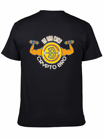 Crypto Bro Bitcoin Graphic T-Shirt