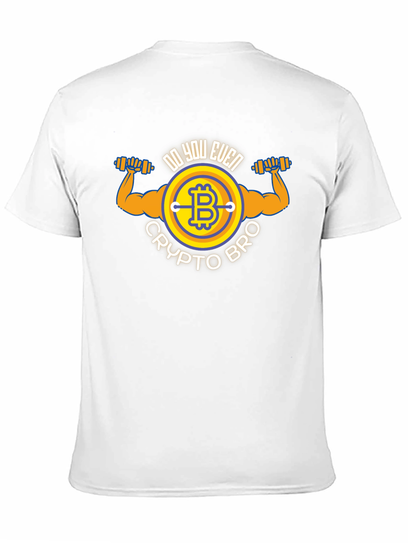 Crypto Bro Bitcoin Graphic T-Shirt