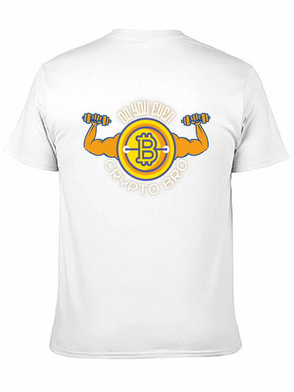 Crypto Bro Bitcoin Graphic T-Shirt