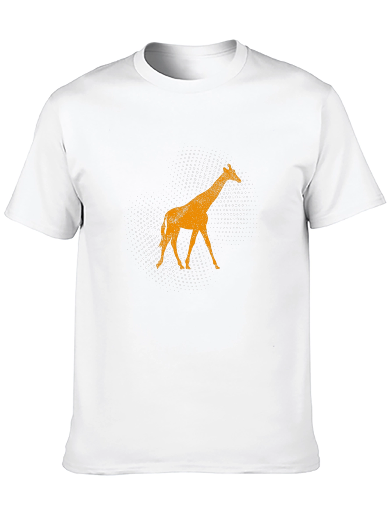 Giraffe Graphic Tee - Mens Black T-Shirt