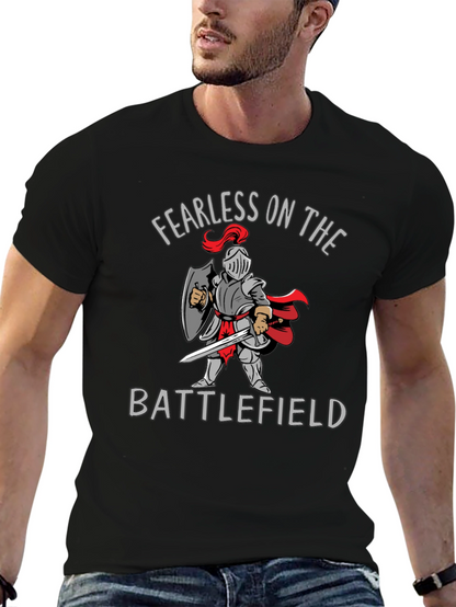 Fearless on the Battlefield Graphic T-Shirt