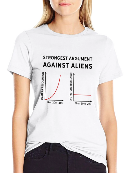Aliens Conspiracy Theory Graphic Tee
