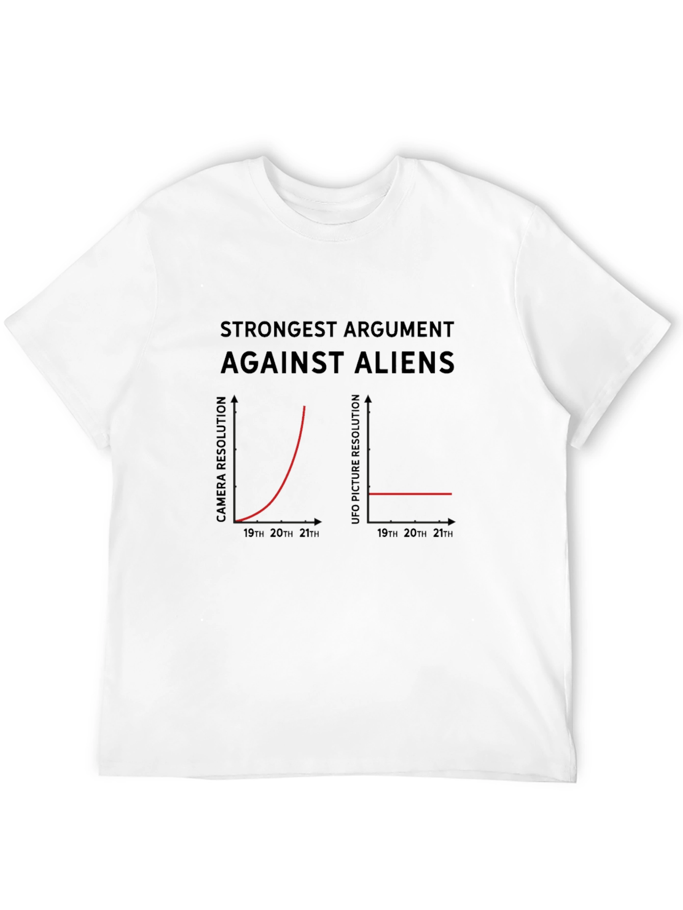 Aliens Conspiracy Theory Graphic Tee