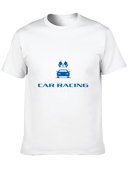 Car Racing T-Shirt - Talk Car Racing With Anyone