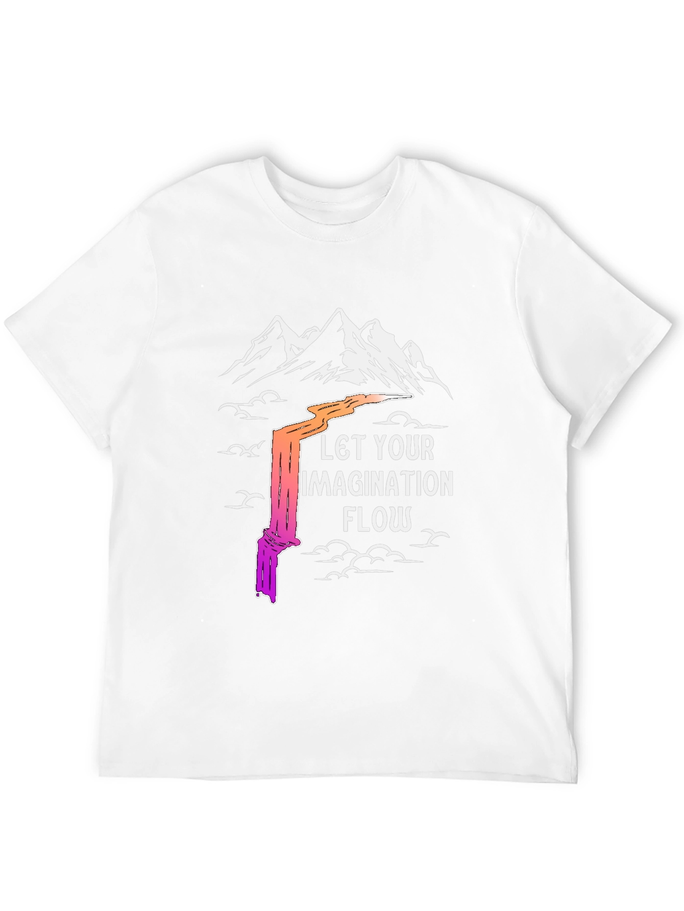 Imagination Flow T-Shirt - Artistic Graphic Tee