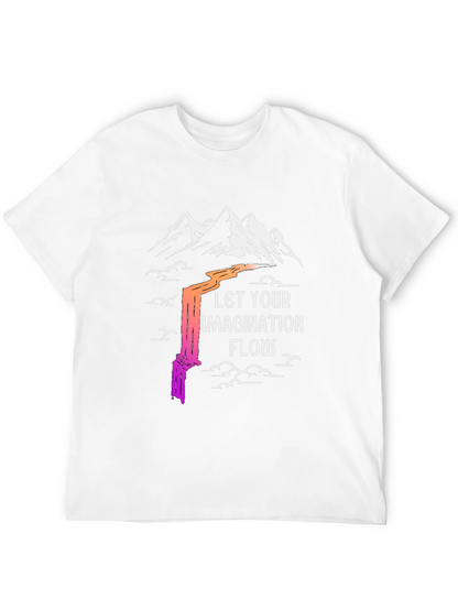 Imagination Flow T-Shirt - Artistic Graphic Tee