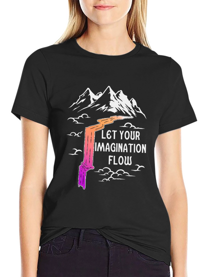 Imagination Flow T-Shirt - Artistic Graphic Tee