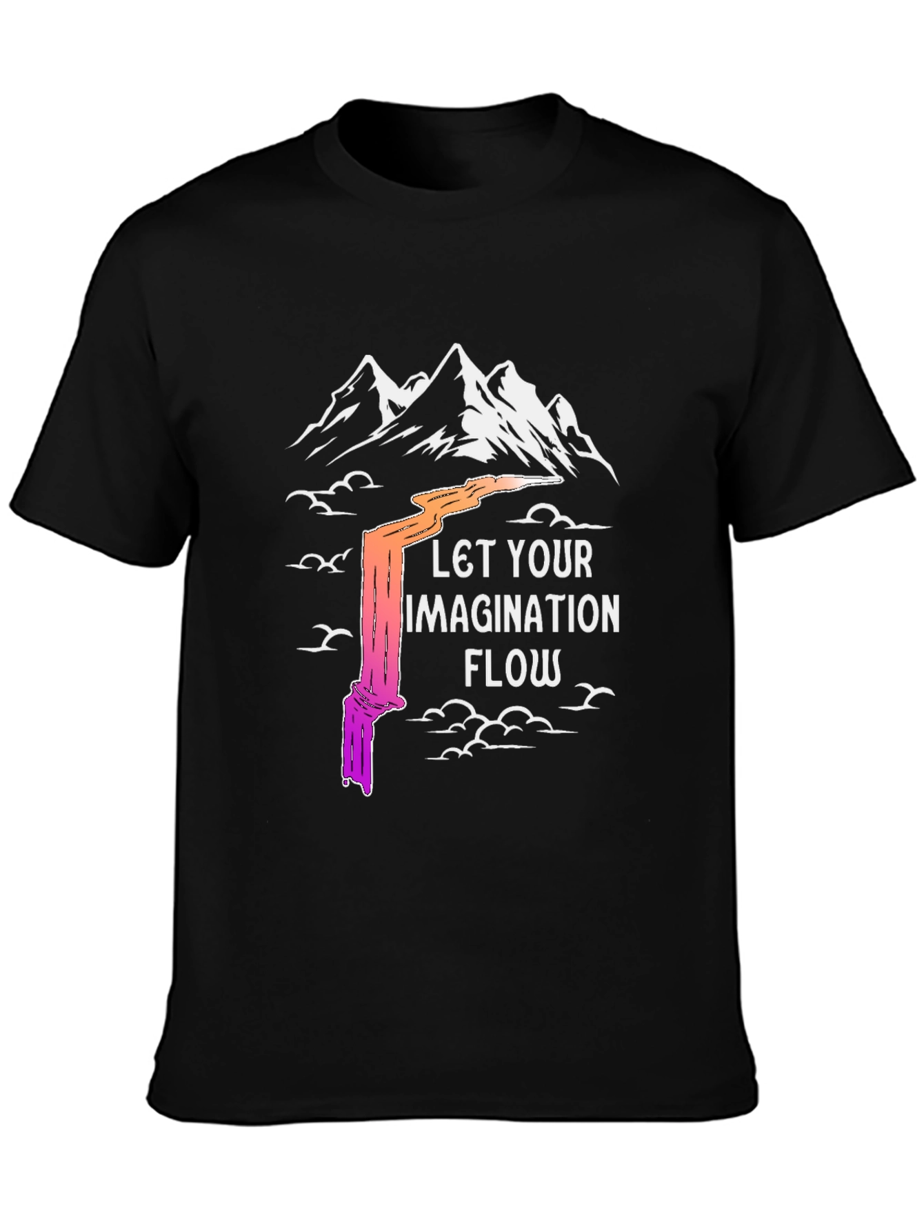 Imagination Flow T-Shirt - Artistic Graphic Tee
