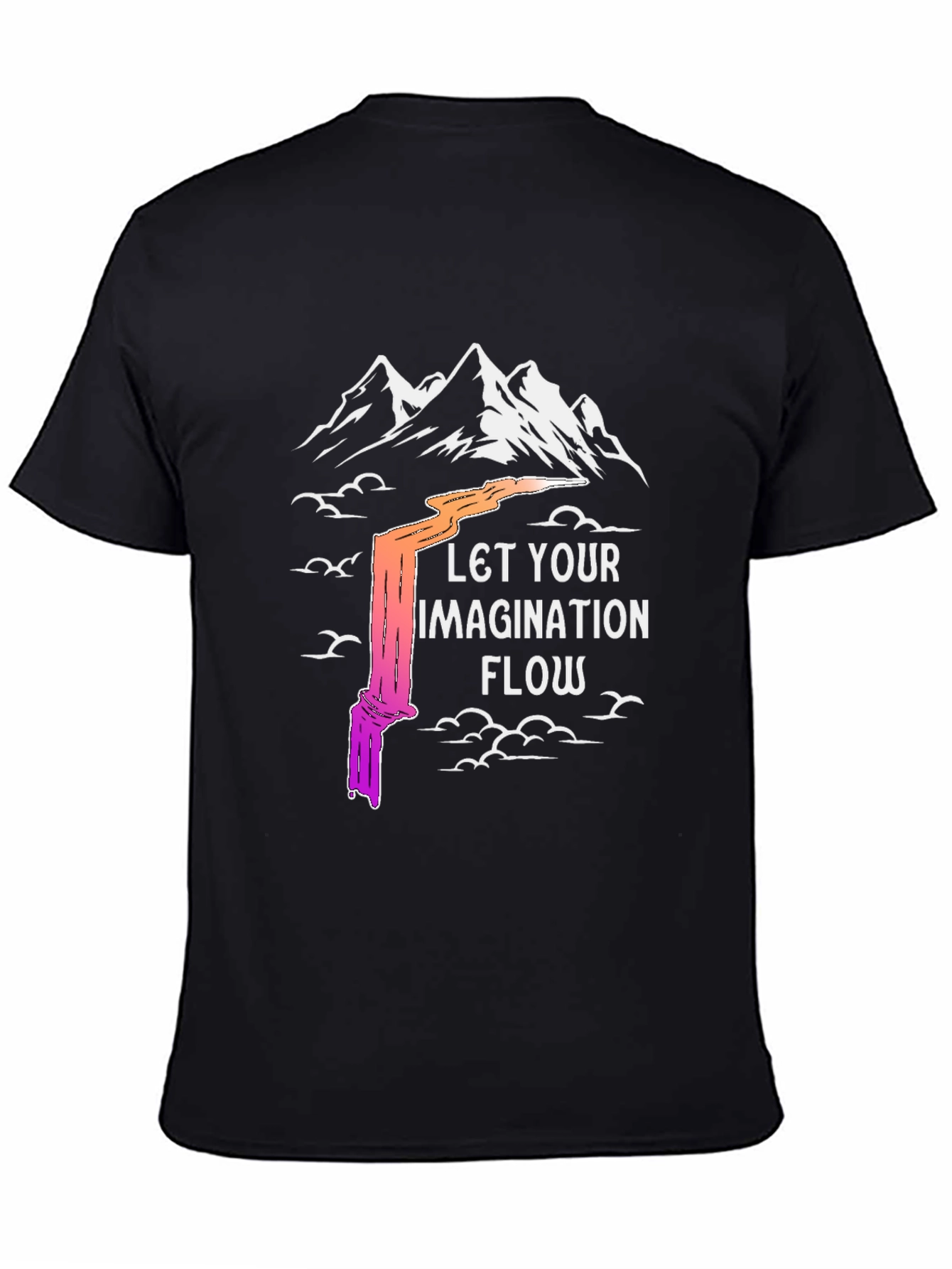 Imagination Flow T-Shirt - Artistic Graphic Tee